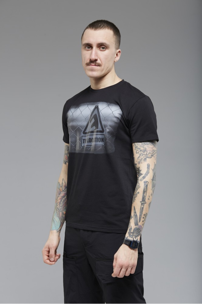 T-SHIRT AREA TL 02 BLACK